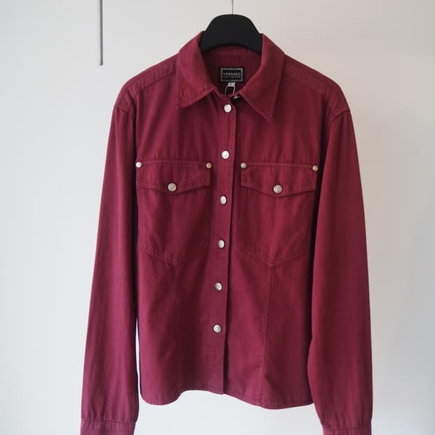 1990's VERSACE JEANS shirt 