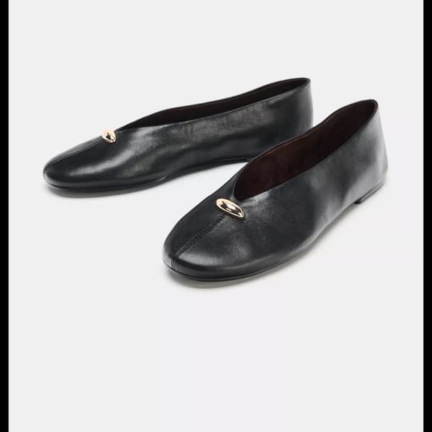 자라 발렛 플랫슈즈 245 1회착용