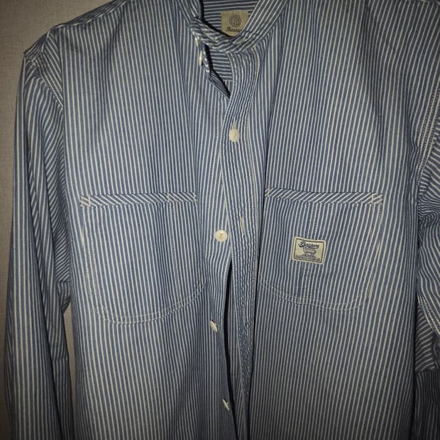 26ss 바스통 220 스탠카라 셔츠 (라지/신동품 급)