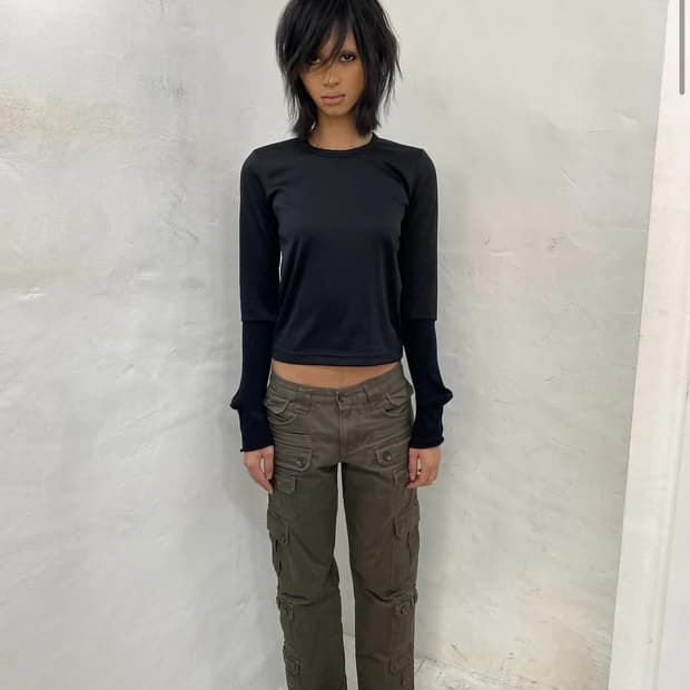 돌체앤가바나 빈티지 카고 팬츠