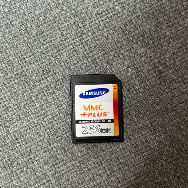 삼성 MMC Plus 256MB 메모리 카드