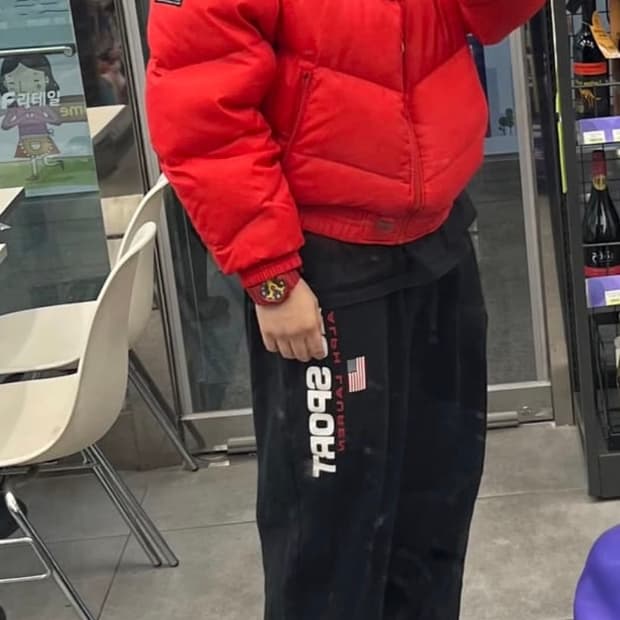 90s 삼나스포츠 나이키 패딩 xl