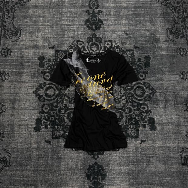 Clash ahead 00s smoke lettering t shirts