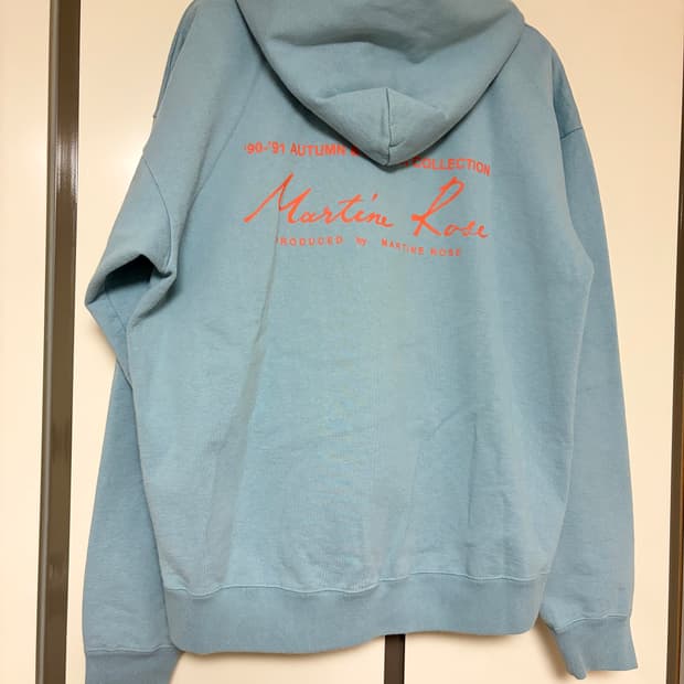 Martine Rose 마틴로즈 클래식 후드 라이트블루(100)