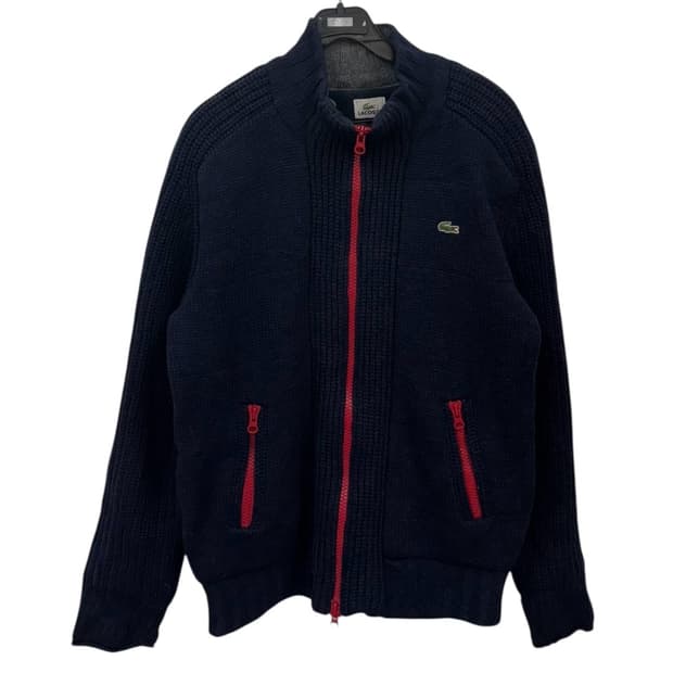 라코스테 투웨이 니트집업  