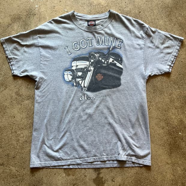 00년대 할리데이비슨 티셔츠