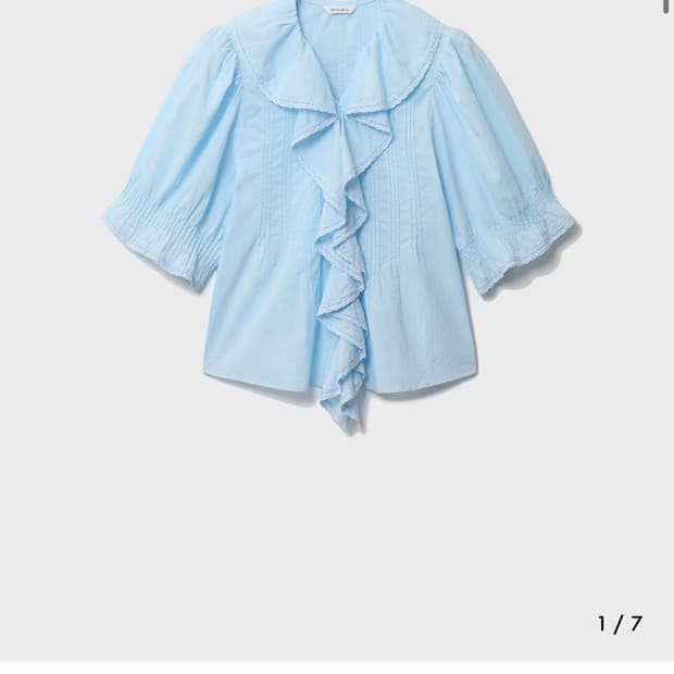cecillia ruffle blouse