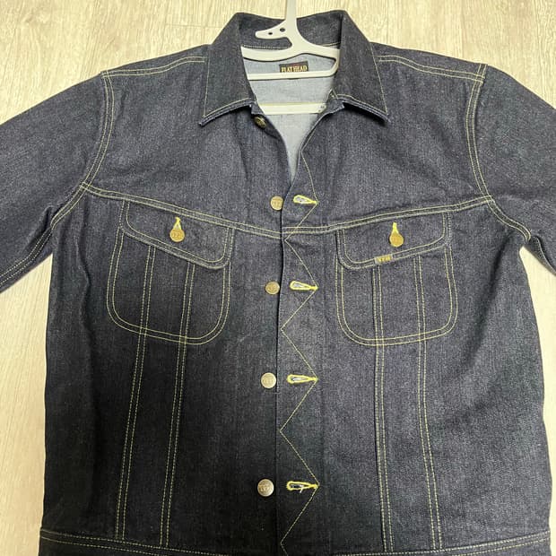 더 플랫헤드 데님자켓 FN-OJ-D103 Denim Jacket