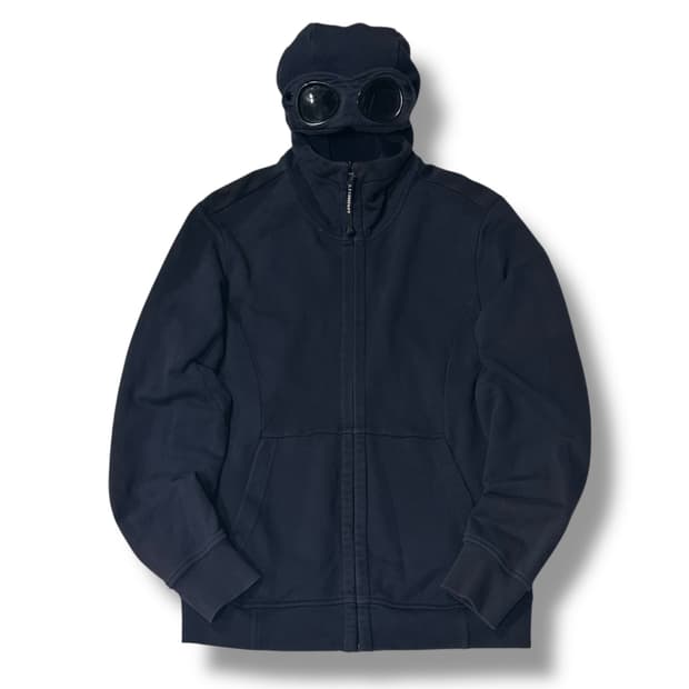 CP Company 고글렌즈 네이비 후드집업