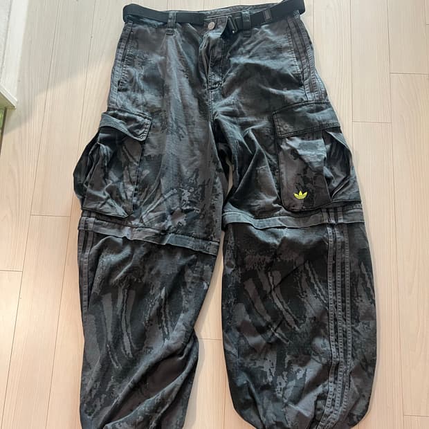 아디다스 밀리터리 카고팬츠 L