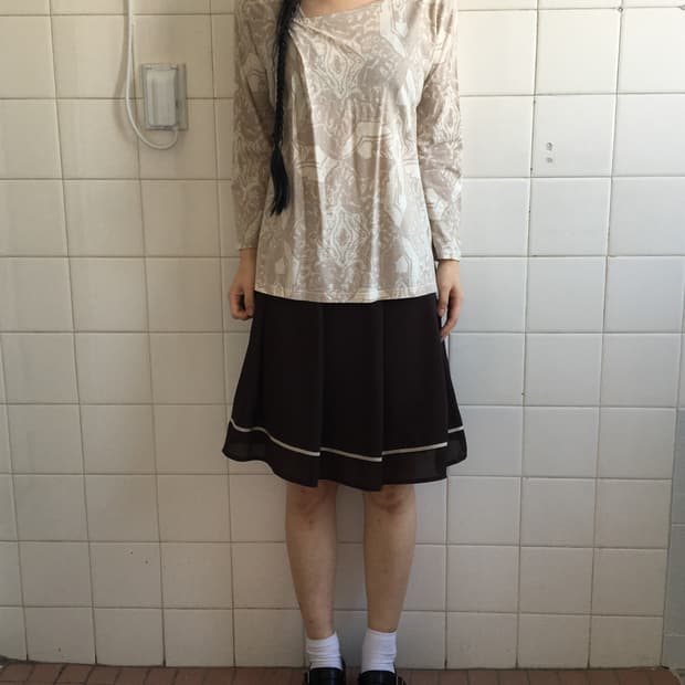 Plantation pattern sleeve