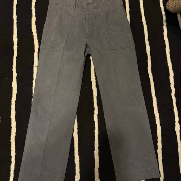 RRL, 더블알엘, 헤링본 HBT, 필드 팬츠, 30(그레이) 