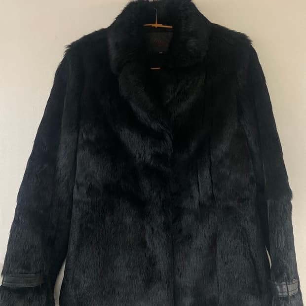 천연 모피 퍼 재킷 66