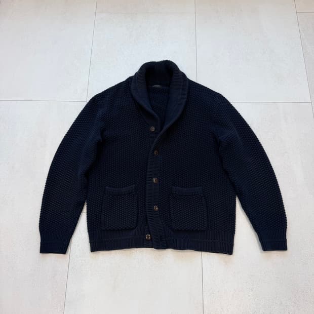 J.CREW 제이크루 헤비 피셔맨 가디건 XL 니트