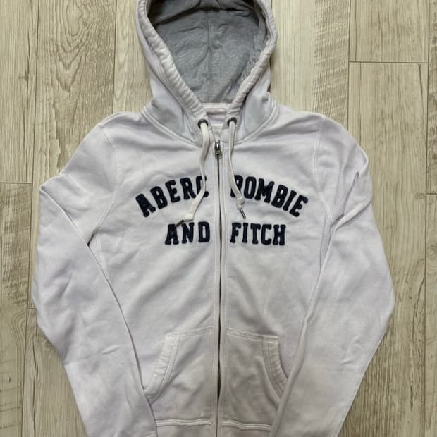 아베크롬비 딱붙핏 후집 화이트 m