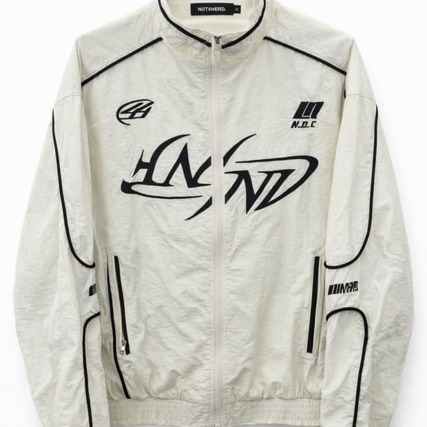 Not4nerd 바람막이 화이트 M