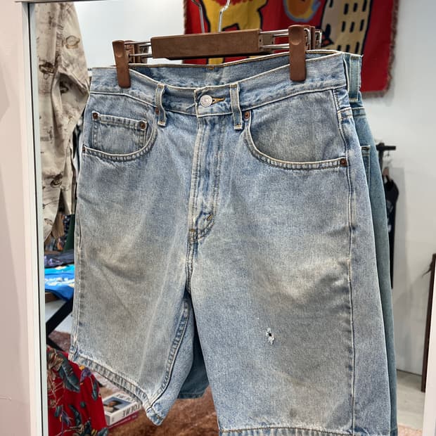 00s Levis 리바이스 505 빈티지 데님 쇼츠 팬츠 (31-32)