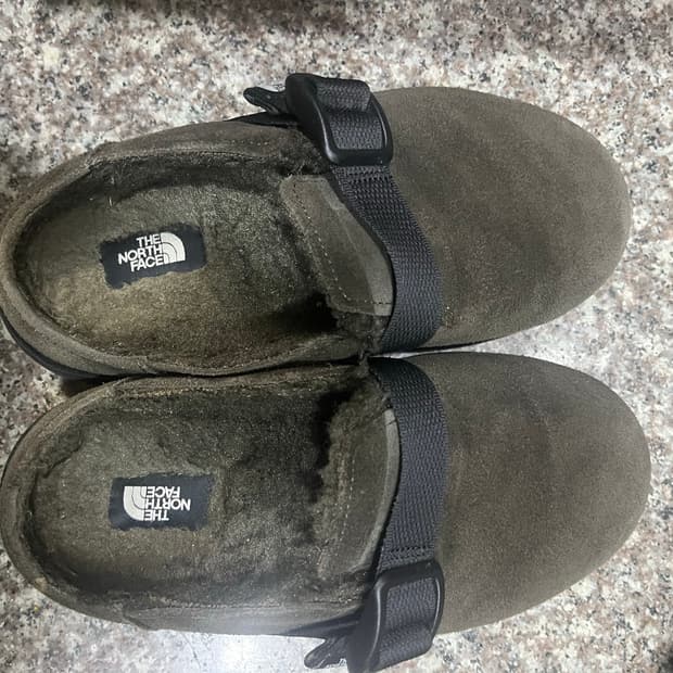 노스페이스 버클 뮬 다크 브라운 230