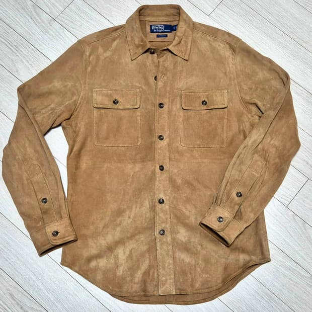 폴로 POLO 랄프로렌 스웨이드 셔츠