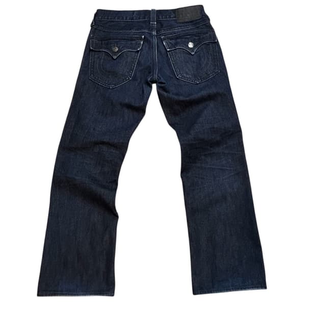 트루 릴리전 리키 빅 QT 플랩 포켓 데님 팬츠