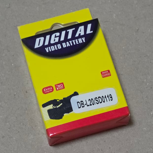 [DB-L20] 산요 작티 배터리