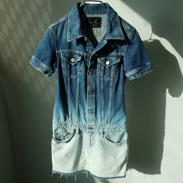 90s Hysteric Glamour Denim Onepiece