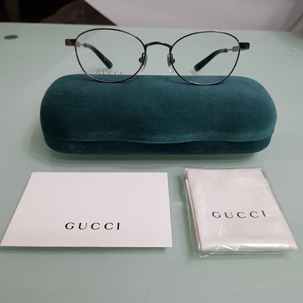 구찌 티타늄안경테(새상품 풀구성)