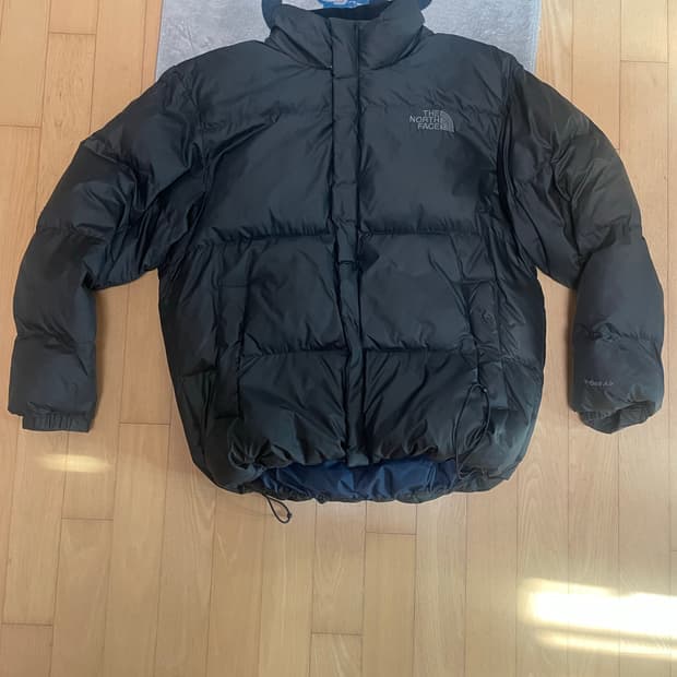 노스페이스 차콜 패딩 L