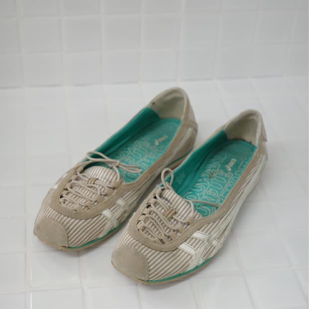 아식스 Asics vintage flat shoes