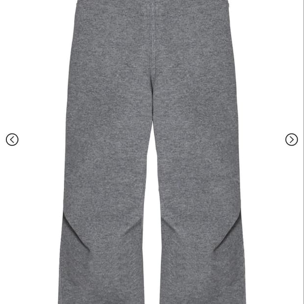 카미엔 코지 울 팬츠 그레이