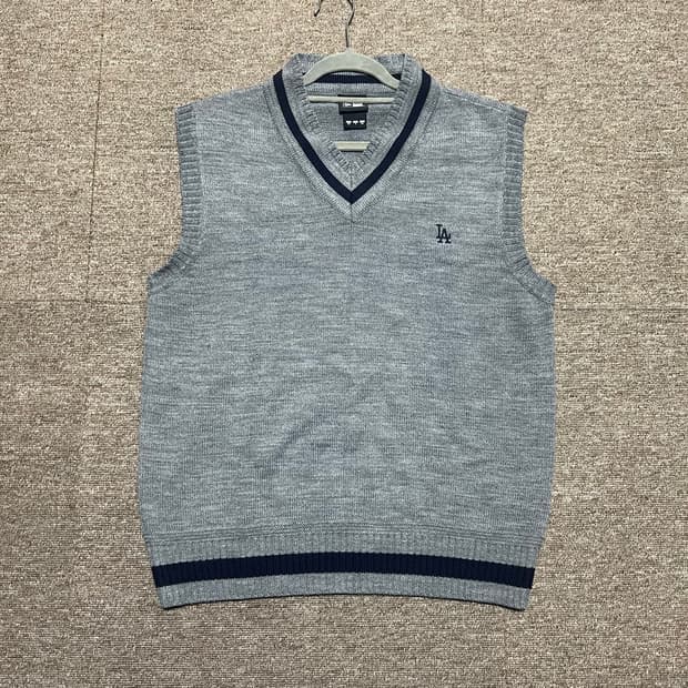 뉴에라 LA 다저스 니트 조끼 90