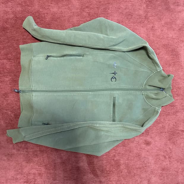 아디다스 x 떠그클럽 트랙탑 올리브 L