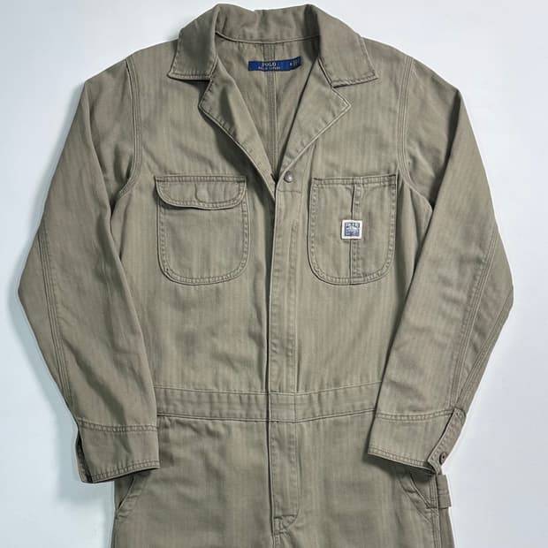 폴로 랄프로렌 우먼스 HBT 점프슈트  