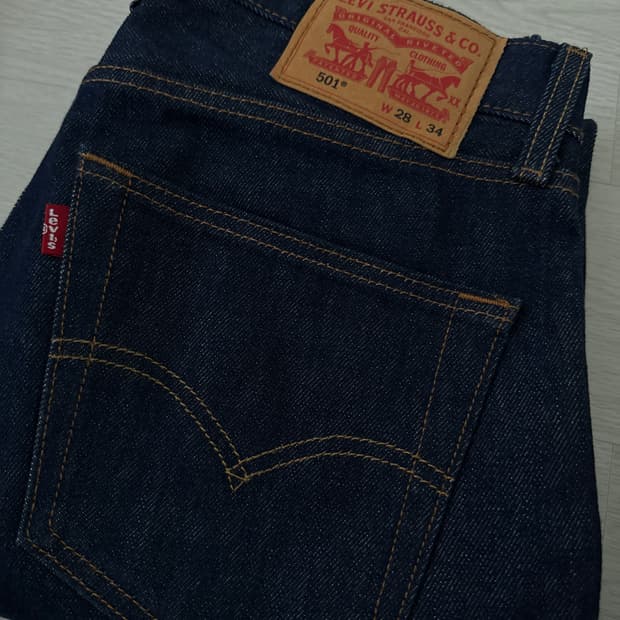 Levi’s 00501-0000 리지드 데님