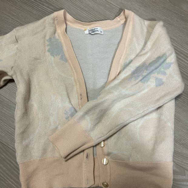 LANSOIR 란소아 꽃무늬 가디건 M