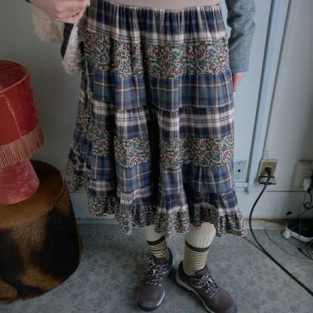 구해요) 노컨텐츠 290. 멀티웨이 튜브 스커트 _ 베이지