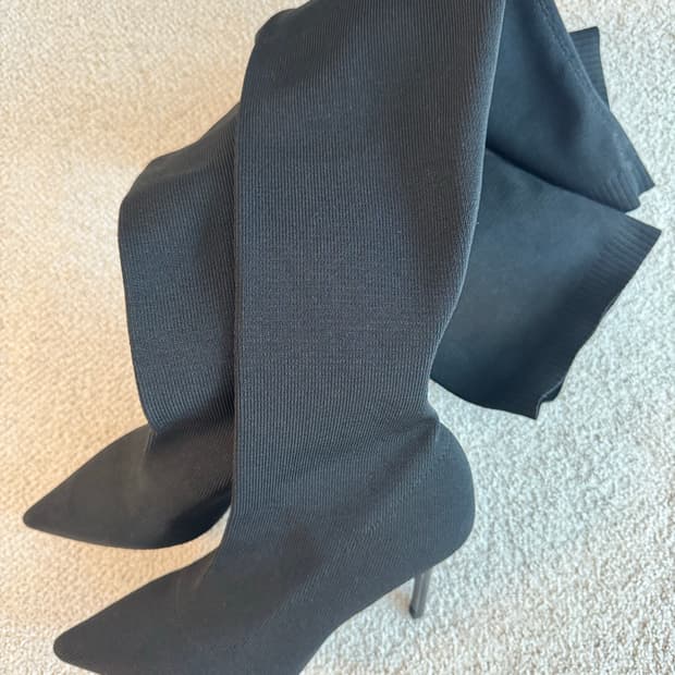 MANGO Knee Heel boots 