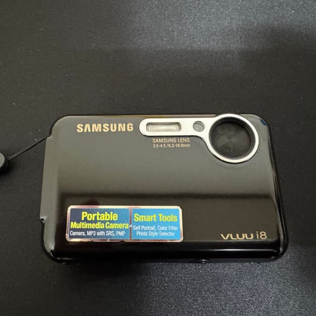 [NCT 재민 디카] 삼성 vluu i8 블랙디카