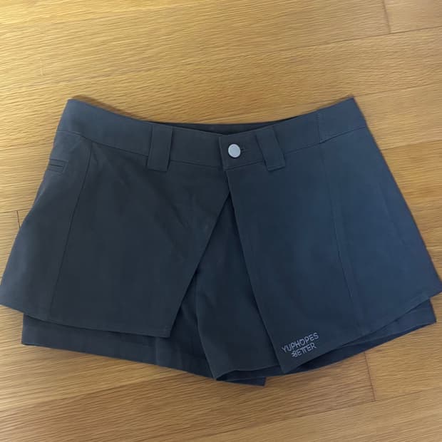 YUPH 유프 투피스 치마바지 그레이 스커트