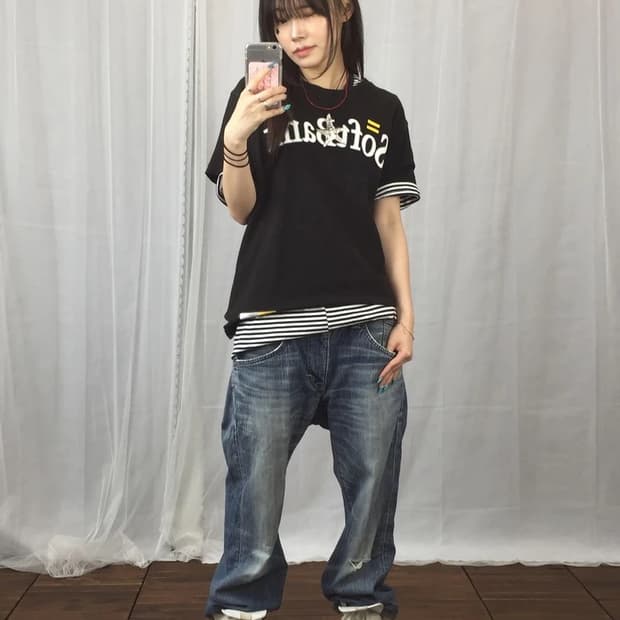 Majestic SoftBank Hawks Logo Tee