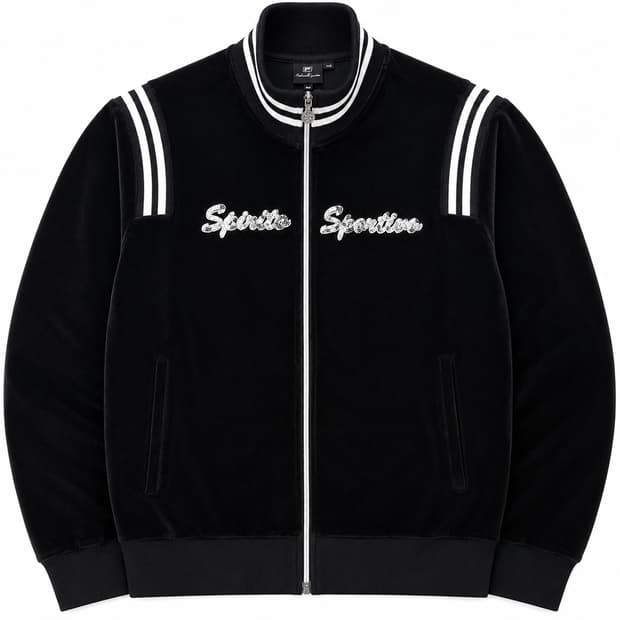 [95] FILA 휠라 벨벳 져지 Y2K