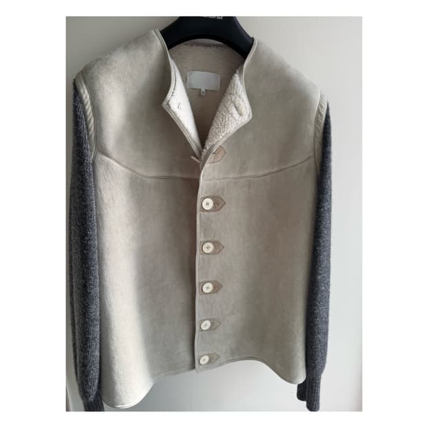 마르지엘라 아티저널 시어링 자켓