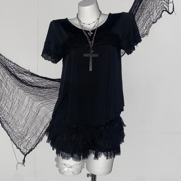 ꒰ঌ 핑키앤다이안 고딕 고스 세트 ໒꒱