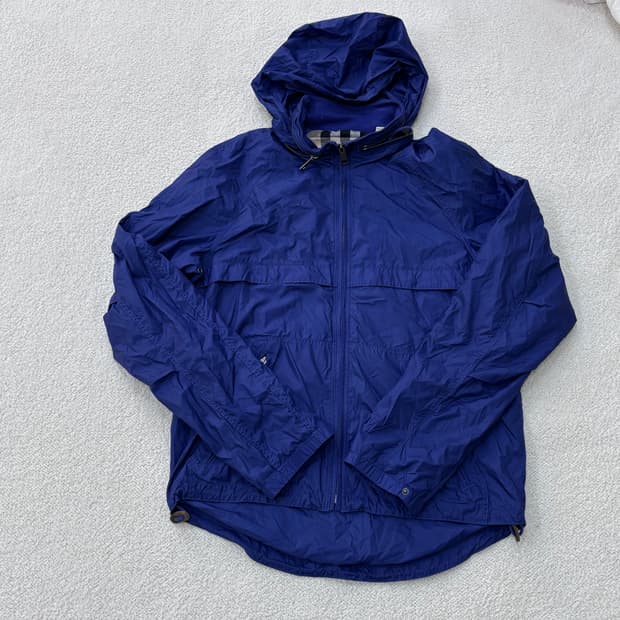 M 버버리 노바체크안감 바람막이 0305E