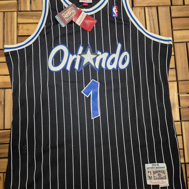 mitchell ness 미첼앤네스 페니 하더웨이 올란도 매직 복각 져