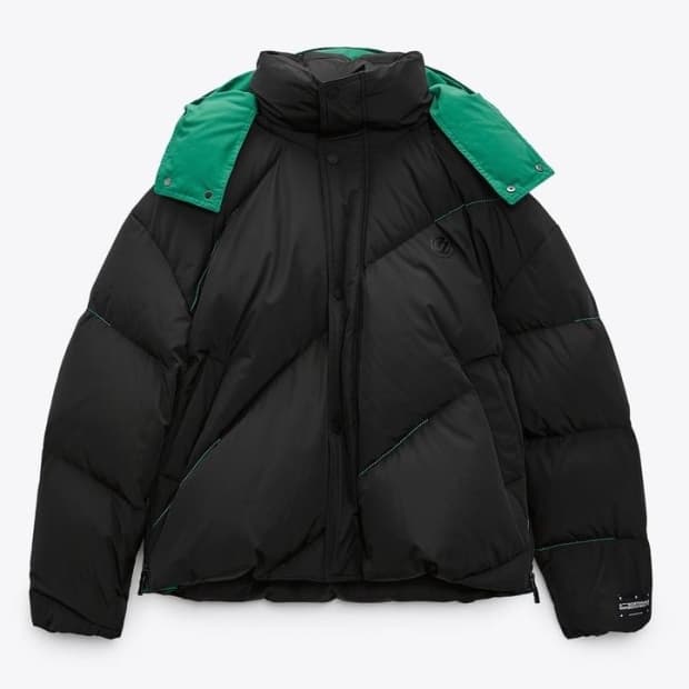 자라 아더에러 패딩 M