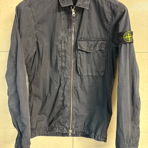 스톤아일랜드 올드이펙트 오버셔츠