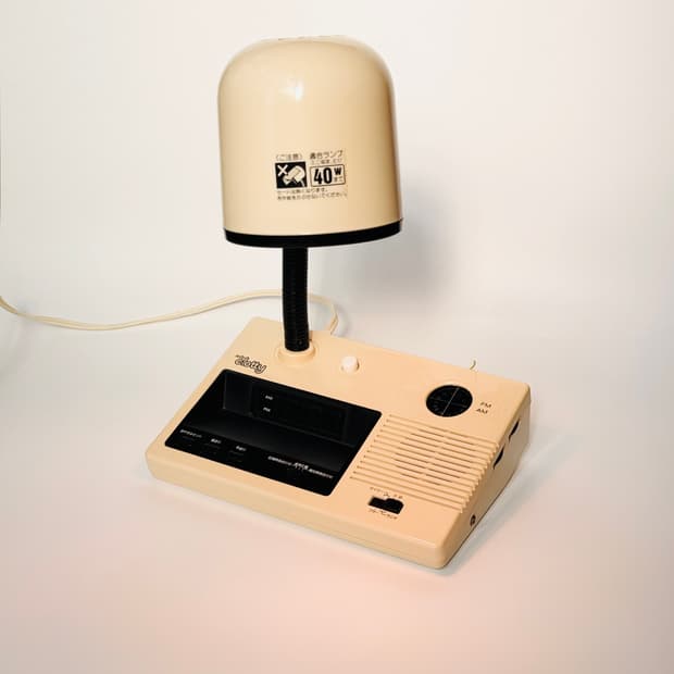 Vintage | Toshiba 라디오 스탠드 라이트