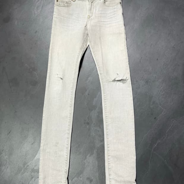 Saint Laurent 14SS D02 Crash Denim