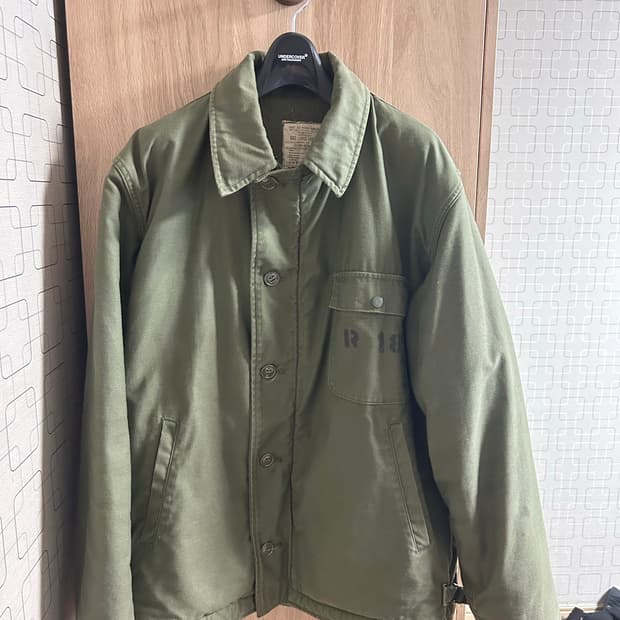 80s USA 미군 A2 덱자켓